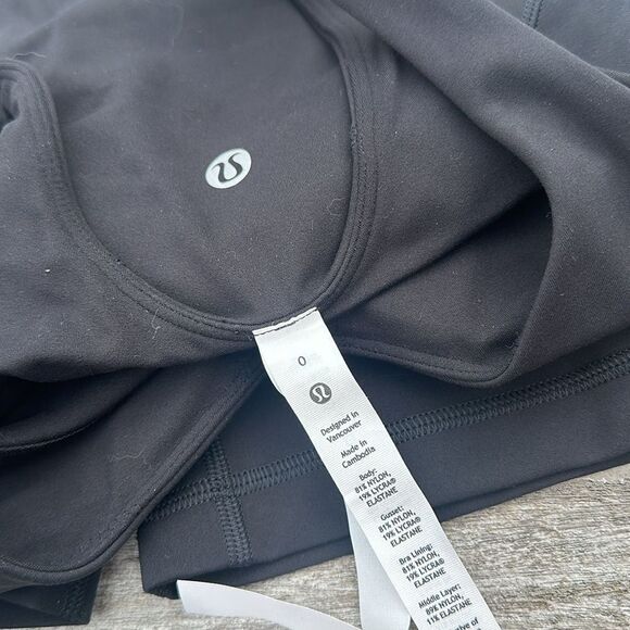Lululemon Align Bodysuit‎ 6" Black size 0 NWT ONE PIECE - Picture 6 of 7